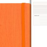 PINO MINI, A6 notes sa elastičnom trakom, narandžasta (orange)