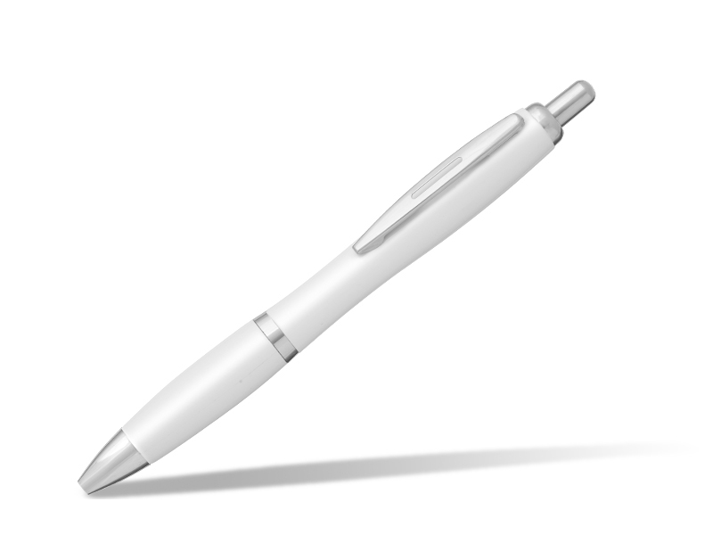 BALZAC PRO, hemijska olovka, bela (white)