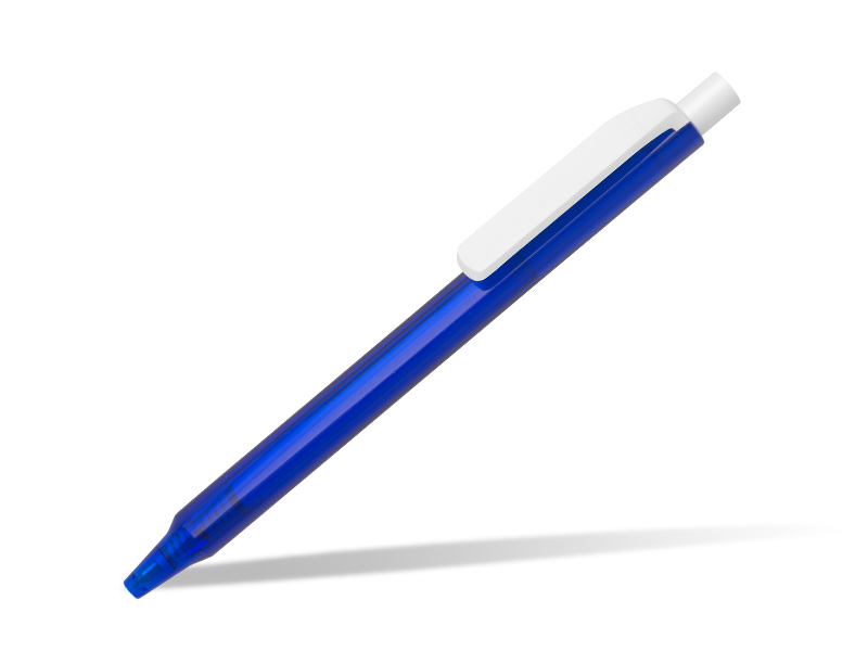 BRAVE CLEAR, Premec hemijska olovka, plava (blue)