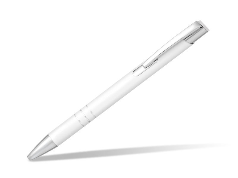 OGGI, metalna hemijska olovka, bela (white)