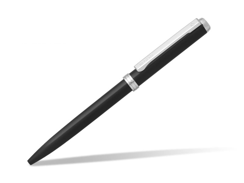 VICTOR, Regent metalna hemijska olovka, crna (black)
