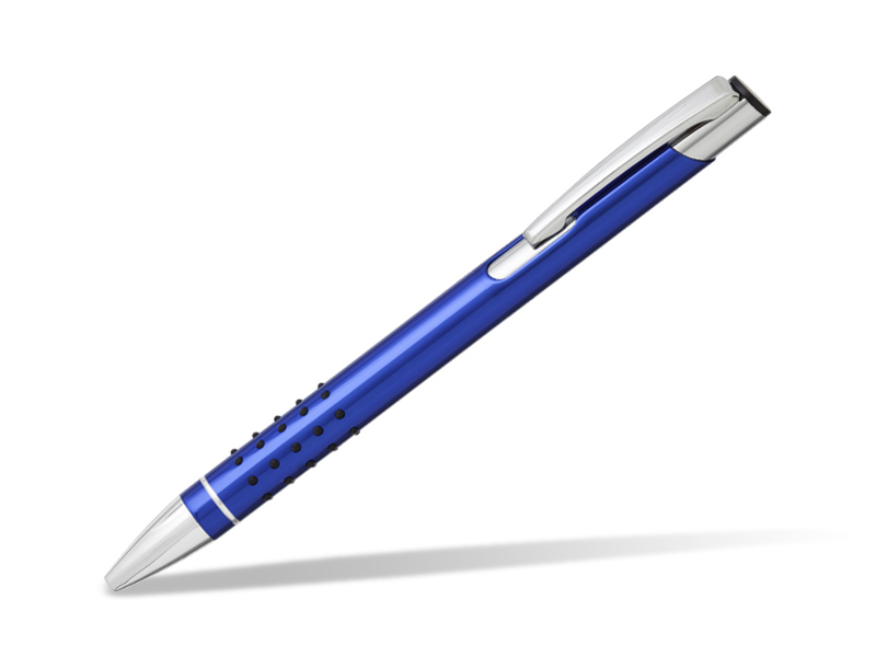 OGGI GRIP, metalna hemijska olovka, plava (blue)
