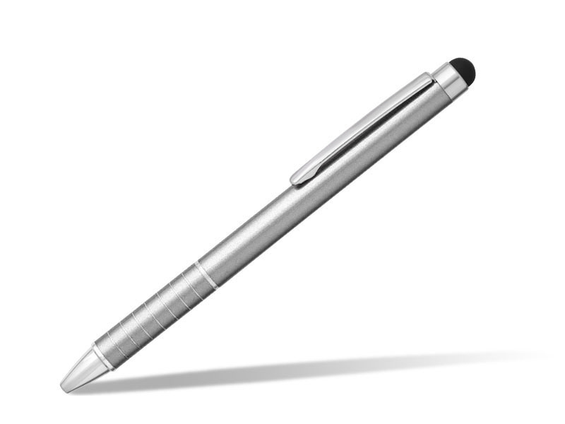 TOUCH, metalna hemijska “touch” olovka, srebrna (silver)