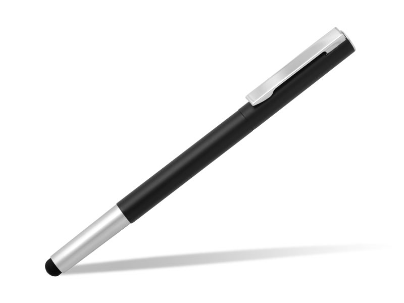 CLIO, metalna ”touch” hemijska olovka, crna (black)