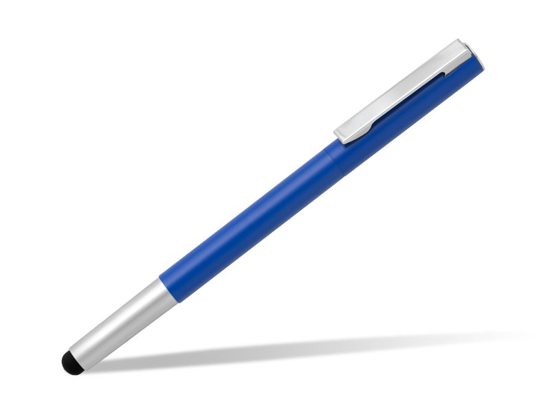 CLIO, metalna ”touch” hemijska olovka, plava (blue)