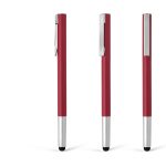 CLIO, metalna ''touch'' hemijska olovka, crvena (red)