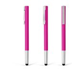 CLIO, metalna ''touch'' hemijska olovka, pink (pink)