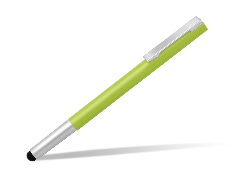 CLIO, metalna ”touch” hemijska olovka, svetlo zelena (kiwi)