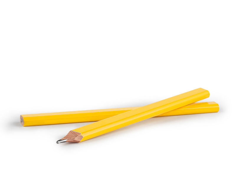 CARPENTER, HB drvena olovka, žuta (yellow)