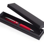 ADMIRAL, Metalna hemijska olovka u poklon kutiji, crvena (red)