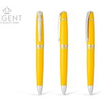 ADMIRAL, Metalna hemijska olovka u poklon kutiji, žuta (yellow)