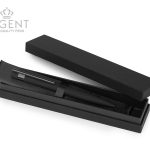 NAVIGATOR, Metalna hemijska olovka u poklon kutiji, crna (black)