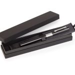 VENERA, metalna roler olovka u poklon kutiji, crna (black)