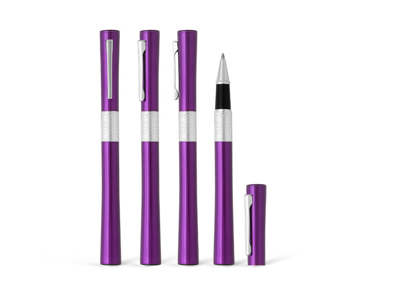 VENERA, metalna roler olovka u poklon kutiji, ljubičasta (purple)