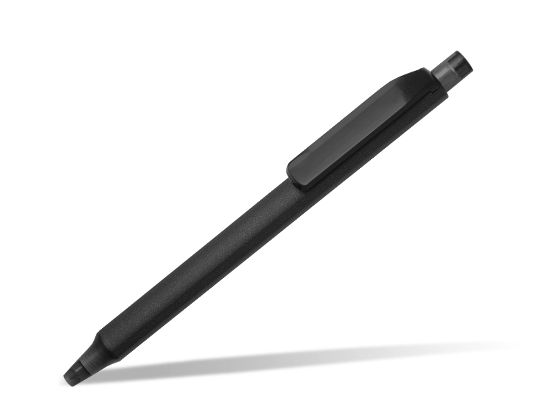 BRAVE METAL, Premec metalna hemijska olovka u poklon kutiji, crna (black)