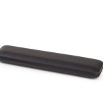BOLERO, plastična kutija za olovku sa umetkom od pliša, crna (black)