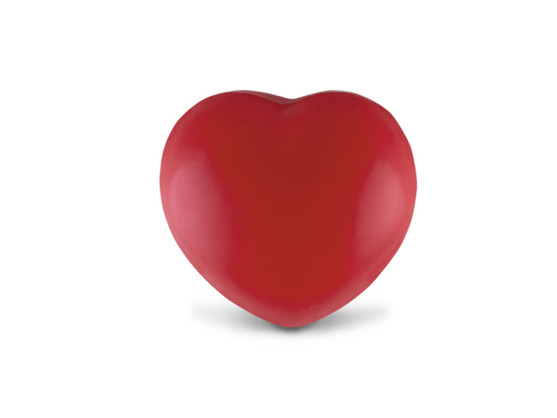 HEART, antistres loptica, crvena (red)