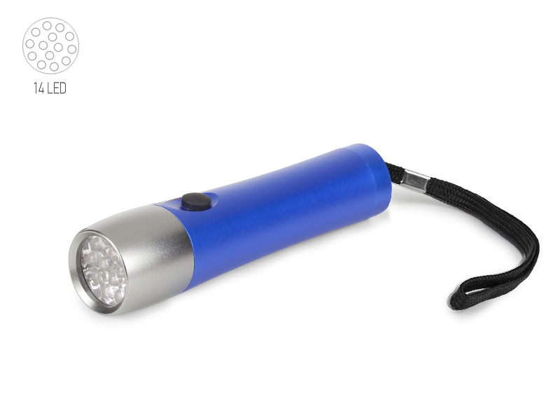 FELIX, baterijska lampa (14 LED), plava (blue)