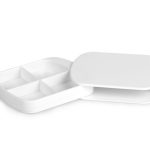 PILL BOX, plastična kutijica, bela (white)