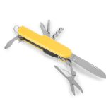 SWISS PRO, višenamenski nož sa plastičnom drškom i sedam funkcija, žuti (yellow)