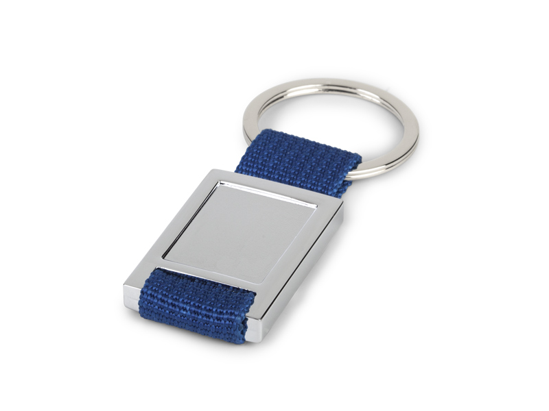 AXEL, metalni privezak za ključeve sa trakicom, plavi (blue)