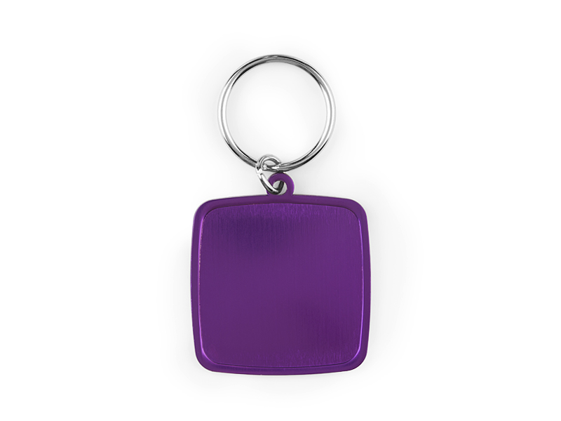 TITAN, metalni privezak za ključeve, ljubičasti (purple)