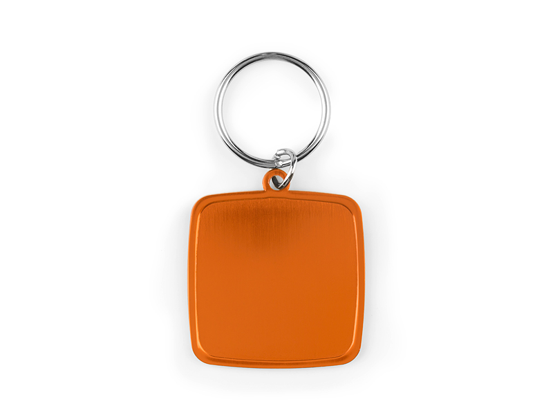TITAN, metalni privezak za ključeve, narandžasti (orange)