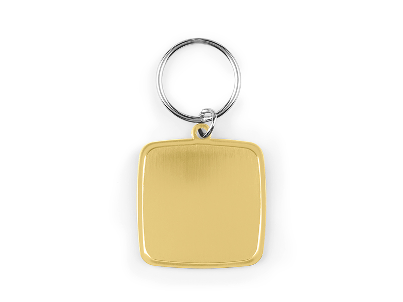 TITAN, metalni privezak za ključeve, zlatni (gold)