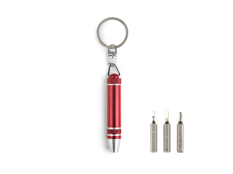 SHRAF, privezak za ključeve, crveni (red)