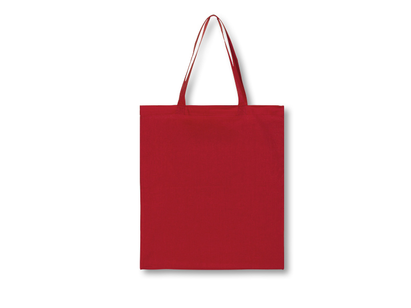NATURELLA, pamučna torba za kupovinu, crvena (red)