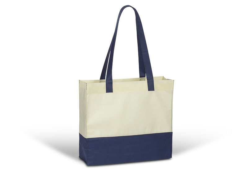 BARBARA, torba za kupovinu, dvobojna, plava (blue)