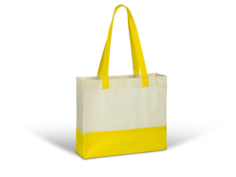 BARBARA, torba za kupovinu, dvobojna, žuta (yellow)