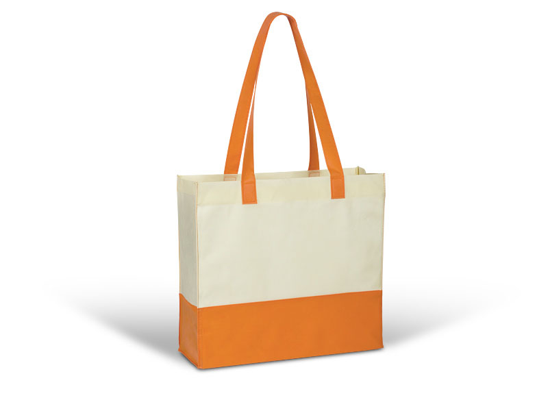 BARBARA, torba za kupovinu, dvobojna, narandžasta (orange)