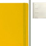 TOTO, A5 notes sa elastičnom trakom, žuta (yellow)