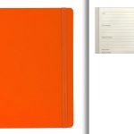 TOTO MINI, A6 notes sa elastičnom trakom, narandžasti (orange)