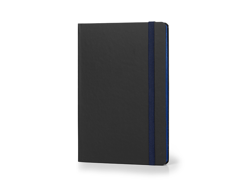 CODE BLACK, notes sa elastičnom tr., dim. 14 x 21 cm, rojal plava (royal blue)