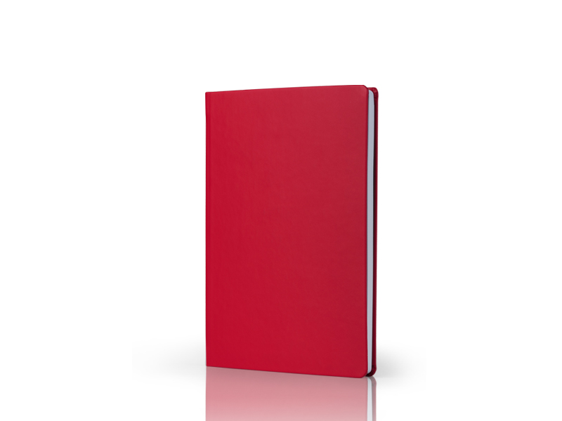 MONTE CARLO, notes  dimenzija 14 x 21 cm, crveni (red)
