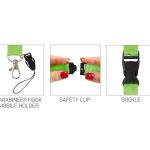 STEP-UP, trakica za mobilni i ključeve, svetlo zelena (kiwi)