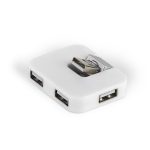 GIZMO, razdelnik sa 4 USB izlaza, beli (white)