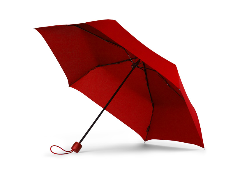 CAMPOS PLUS, sklopivi kišobran sa ručnim otvaranjem, crveni (red)