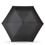 ULTRA FLAT, sklopivi kišobran sa ručnim otvaranjem, crni (black)