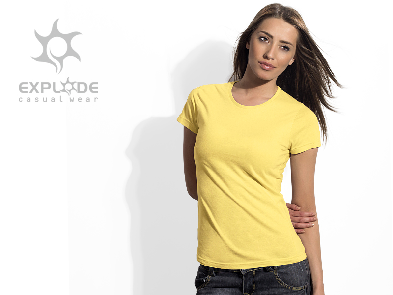 DONNA, ženska majica, svetlo žuta (light yellow)