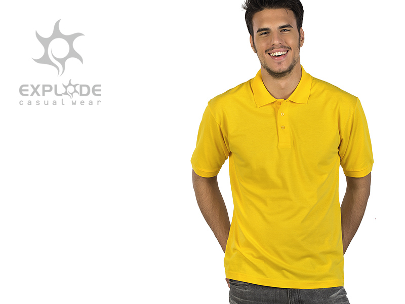 AZZURRO, polo majica, žuta (yellow)