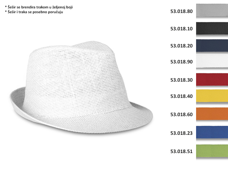 CORTEZ, šešir, beli (white)