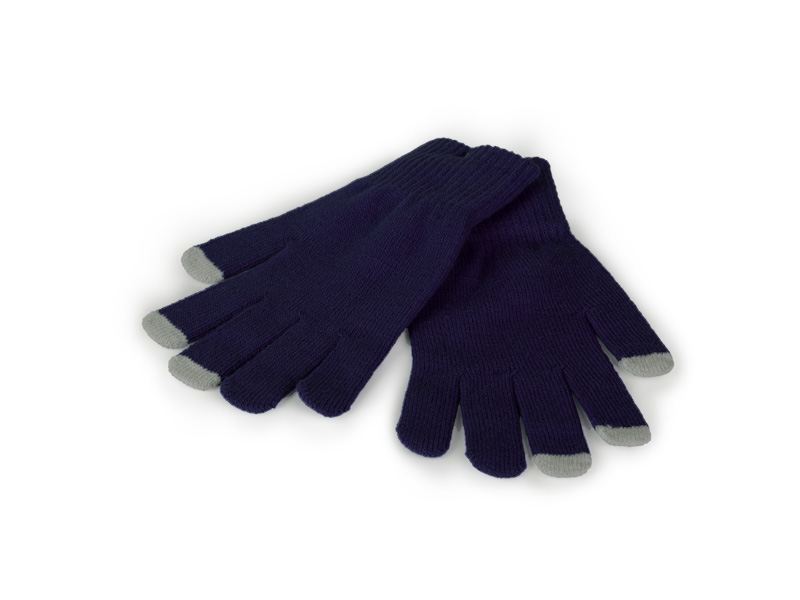 TOUCH GLOVE, rukavice za “touch screen”, tamno plave (navy blue)