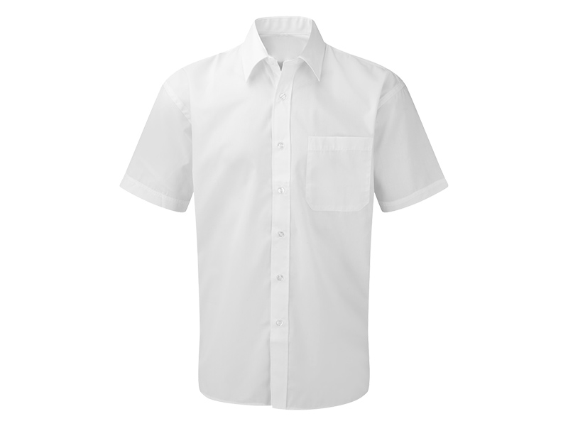 BUSINESS SSL MEN, muška košulja kratkih rukava, bela (white)