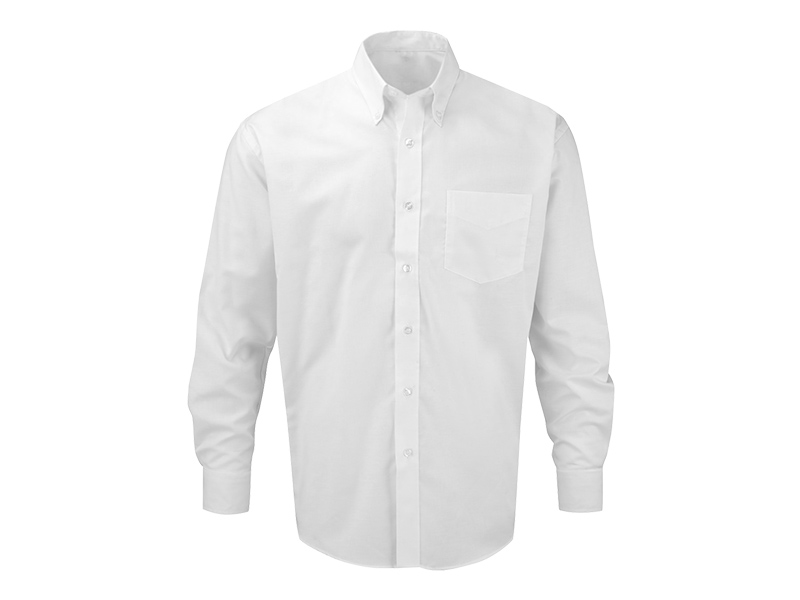 OXFORD LSL MEN, muška košulja dugih rukava, bela (white)