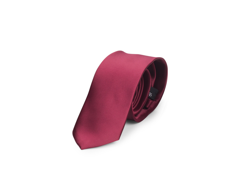 KENT, kravata, bordo (burgundy)