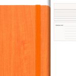 PINO, A5 notes sa elastičnom trakom, narandžasti (orange)