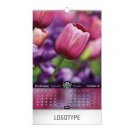 FLOWERS, zidni kalendar, 7 listova, B3 format